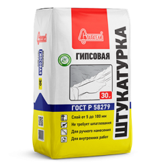 Гипсовая штукатурка Старатели 30 кг